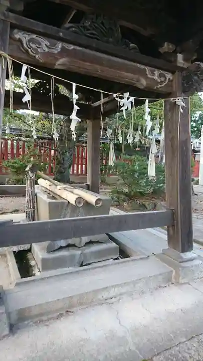 荒雄神社の手水舎