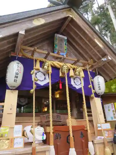 中之嶽神社の本殿・本堂