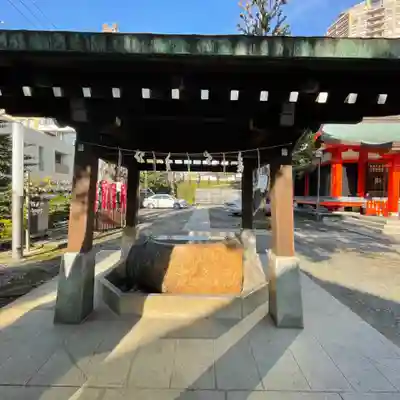 麻布氷川神社の手水舎