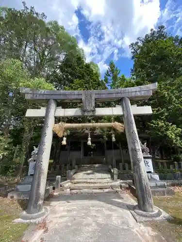 大清水神社の鳥居