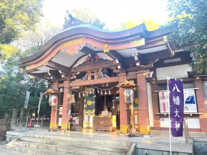 北澤八幡神社の本殿・本堂