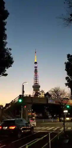 芝大神宮の周辺