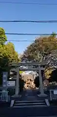 細田神社の鳥居