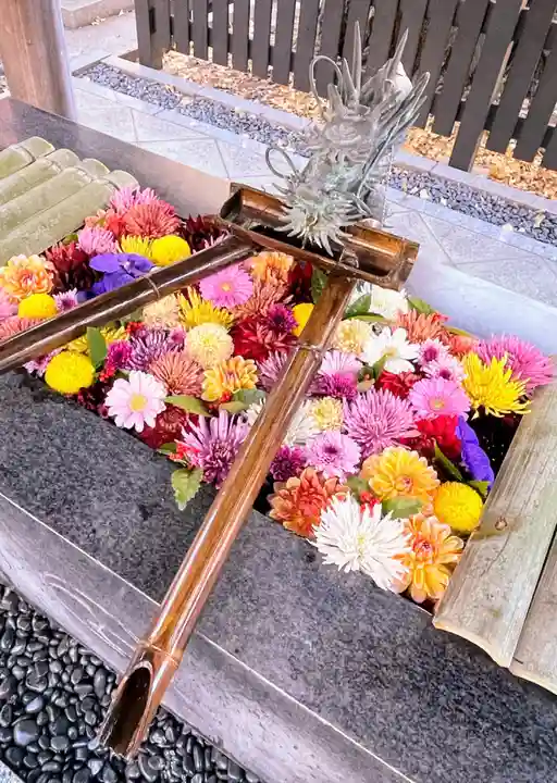熊野神社の手水舎