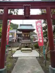 七面稲荷神社の鳥居