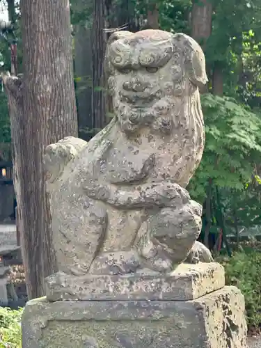 旭川神社の狛犬