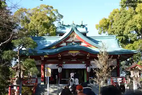 多摩川浅間神社の本殿・本堂