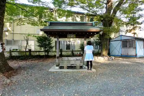 濱名惣社神明宮の手水舎