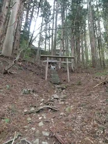 戸隠神社宝光社の鳥居