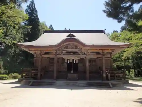 稻田神社の本殿・本堂