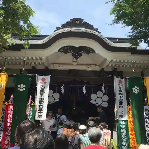 鳥越神社の本殿・本堂