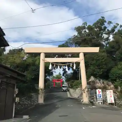 矢奈比賣神社(見付天神)の鳥居