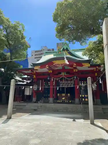 御霊神社の本殿