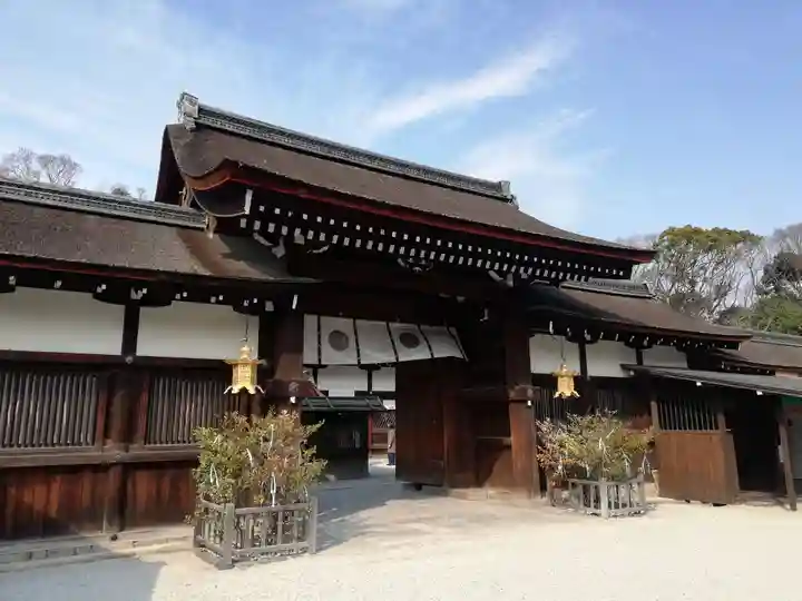 賀茂御祖神社(下鴨神社)の山門・神門