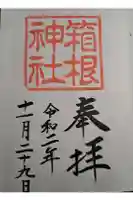 箱根神社の御朱印