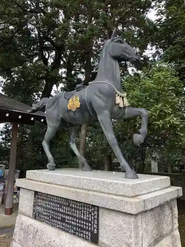 姉倉比賣神社の狛犬