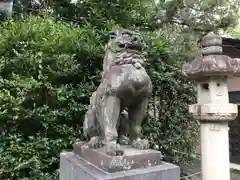 忍　諏訪神社・東照宮　の狛犬