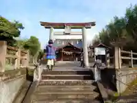 伊射奈美神社の鳥居