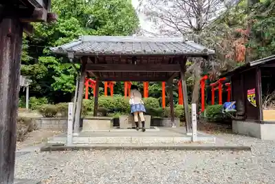 松原神社の手水舎