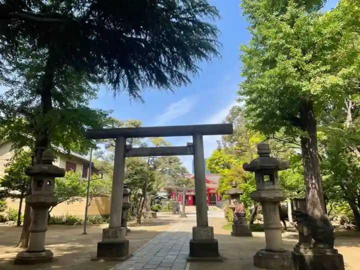 品川神社の鳥居