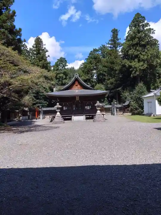 柏木神社の本殿・本堂