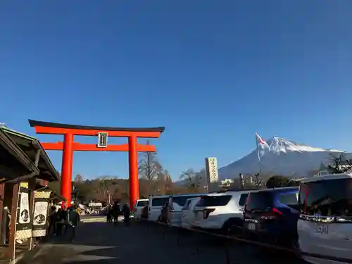 富士山本宮浅間大社の鳥居