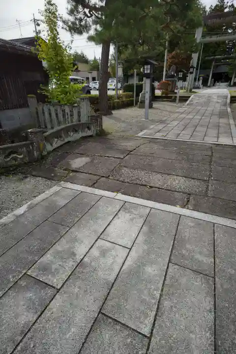 飛騨総社の周辺