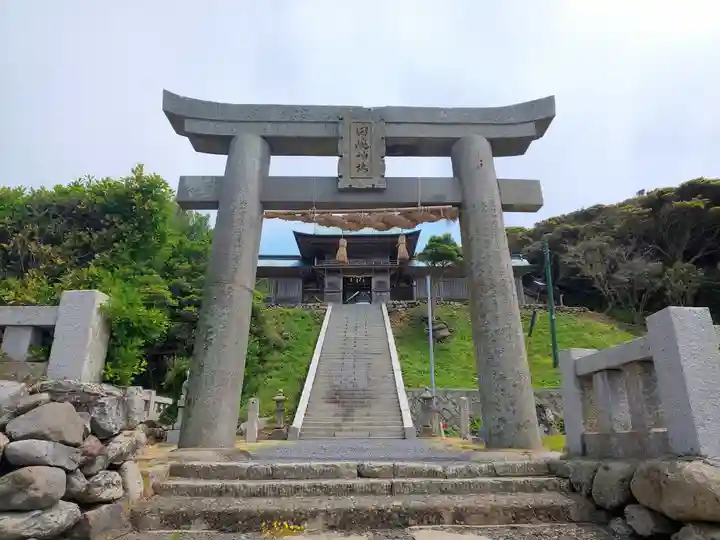 田島神社の鳥居