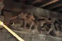 晴門田神社の本殿