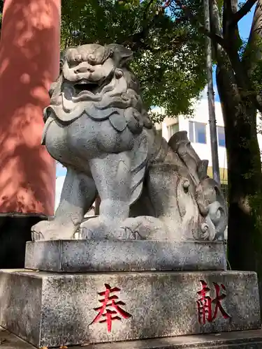 武蔵一宮氷川神社の狛犬