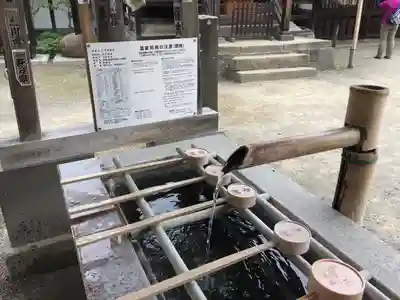 北向観音の手水舎