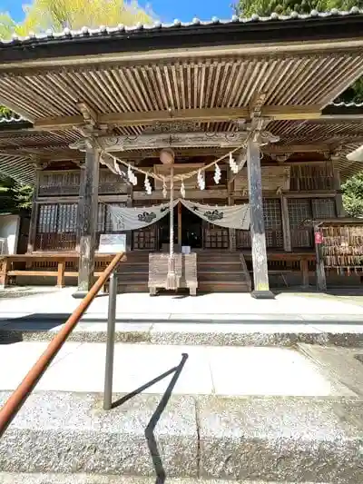 木幡山隠津島神社(二本松市)の本殿