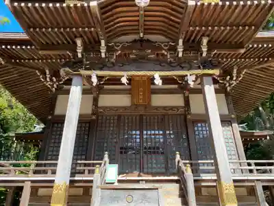 西八朔杉山神社の本殿・本堂