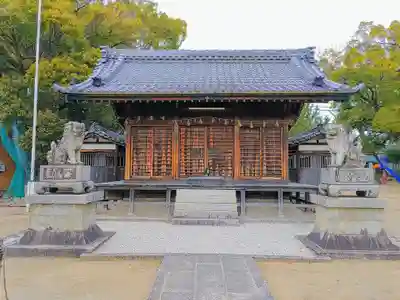 御鍬神社の本殿・本堂