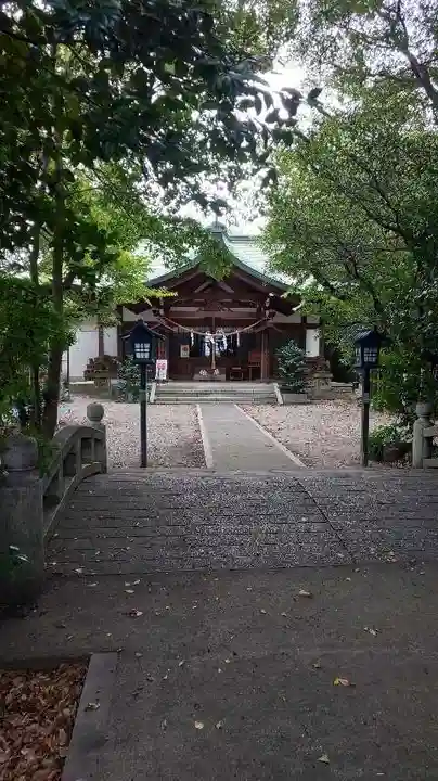 萱津神社の本殿・本堂