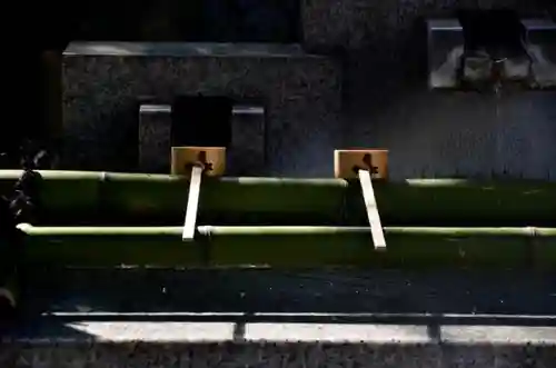 王子神社の手水舎