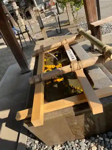 若宮八幡社の手水舎