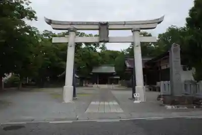 岡宮神社の鳥居