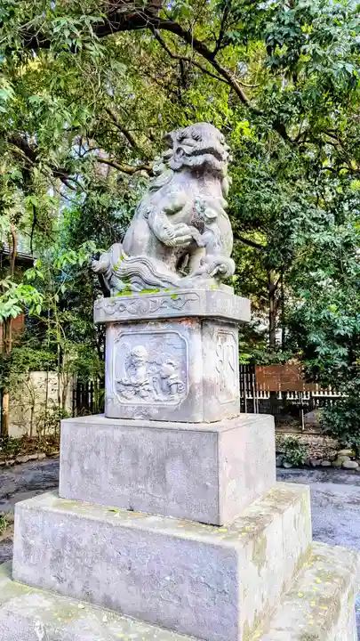 阿佐ヶ谷神明宮の狛犬
