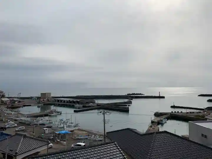 小浦稲荷の景色