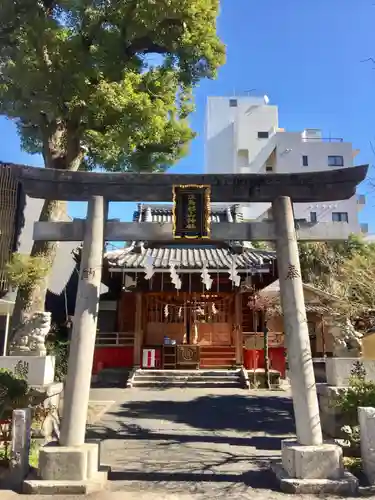 江島杉山神社の鳥居