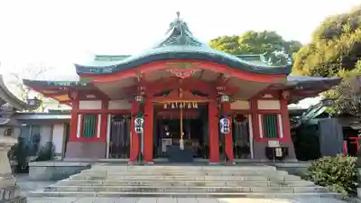 品川神社の本殿・本堂