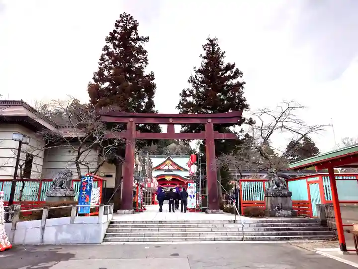 宮城縣護國神社の初詣