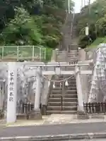 武州柿生琴平神社の鳥居