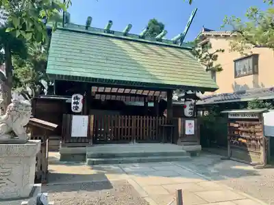 朝日神明社の本殿・本堂