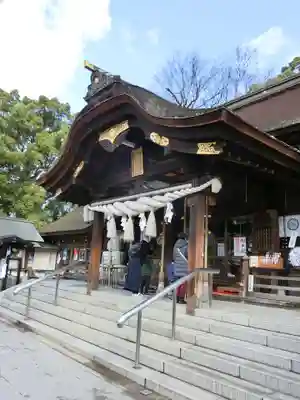 田村神社の本殿・本堂