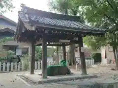 片山八幡社の手水