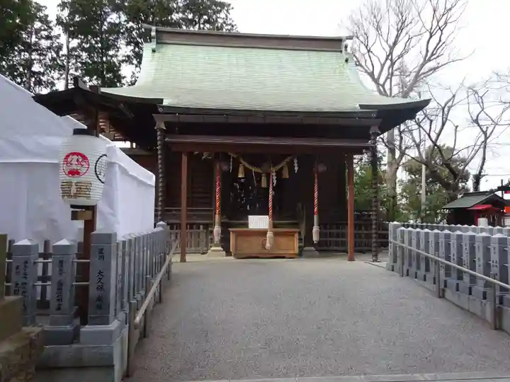 星川杉山神社の本殿・本堂