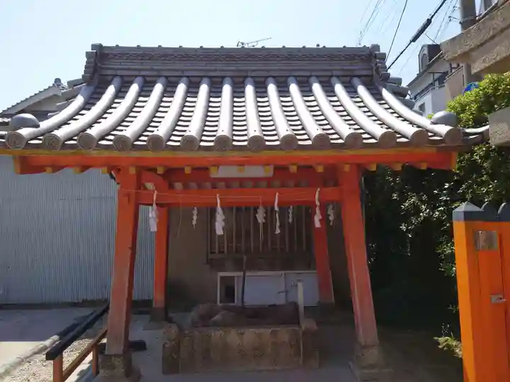 大歳社(住吉大社末社)の手水舎