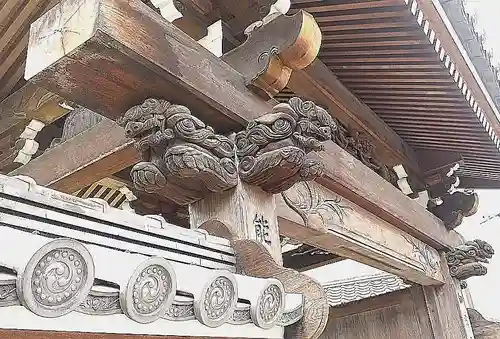 圓珠寺の山門・神門